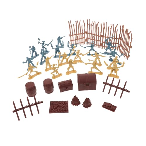 SOIMISS 2 Sätze Pirate Soldaten Spielfiguren aus Robustem Kunststoff mit Vielfältigem Zubehör Detailreiche Piraten-militärfiguren für Kreative Rollenspiele und Piratenparty-Dekorationen SOIMISS 2 Sätze Pirate Soldaten Spielfiguren aus Robustem Kunststoff mit Vielfältigem Zubehör Detailreiche Piraten-militärfiguren für Kreative Rollenspiele und Piratenparty-Dekorationen von SOIMISS