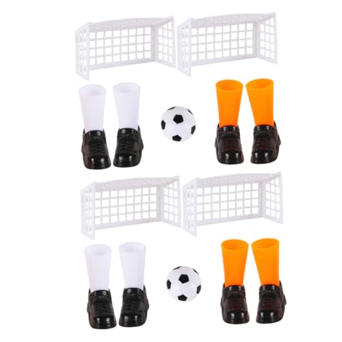SOIMISS 2 Satz Mini-Finger-Fußballspielzeug fußballschuhe fußballtor für Mini-Tischfußball passendes Basketball-Kuchendekorationen Tischfußballspieler Plastik SOIMISS 2 Satz Mini-Finger-Fußballspielzeug fußballschuhe fußballtor für Mini-Tischfußball passendes Basketball-Kuchendekorationen Tischfußballspieler Plastik von SOIMISS