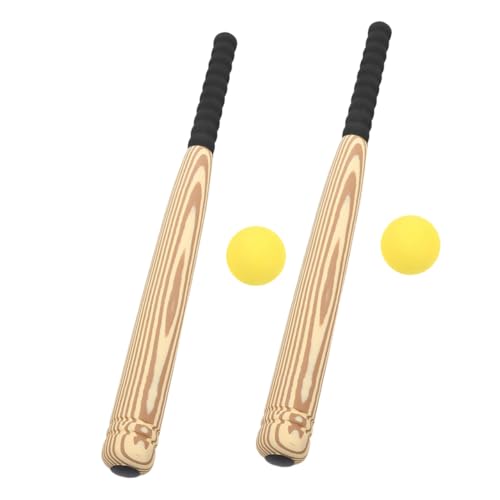 SOIMISS 2 Sets Eva Baseballschläger Baseball Resistentes Kinderspielzeug Tragbarer Baseball Trainingsschläger Outdoor Kinderspielzeug Kinderversorgung Outdoor Baseball Eva von SOIMISS