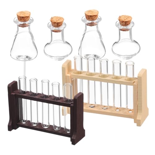 SOIMISS 2 Sets Mini Schmuck Puppen Versorgung Holz Micro Experiment von SOIMISS