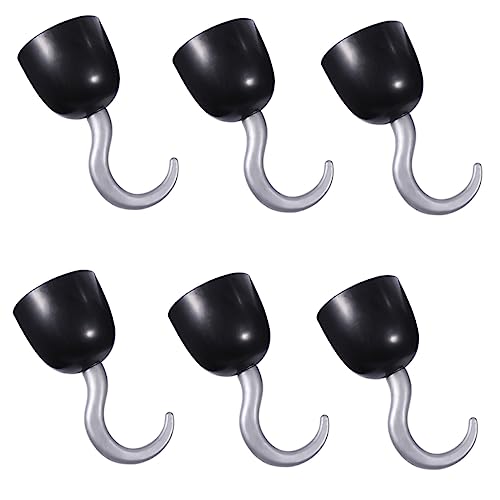 SOIMISS 2 Sets Piratenhakenhandschuhe Piratenhaken Requisitenkostüme Fete Piratenkostüm Hakenhände Kleines Kostüm Piratenhakenhand Halloween Piratenkostüm Piratenhand von SOIMISS