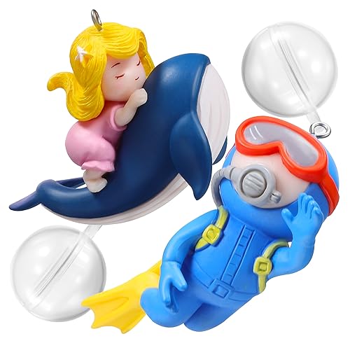 SOIMISS 2 Stück Figur Dekorationen Ornamente ausgesetzt Aquarienkugel Dekoration bastelzeug teich Dekoration gartendeko Aquarium-Taucher- Aquarium Taucher Ornament Tauchermodelle PVC SOIMISS 2 Stück Figur Dekorationen Ornamente ausgesetzt Aquarienkugel Dekoration bastelzeug teich Dekoration gartendeko Aquarium-Taucher- Aquarium Taucher Ornament Tauchermodelle PVC von SOIMISS