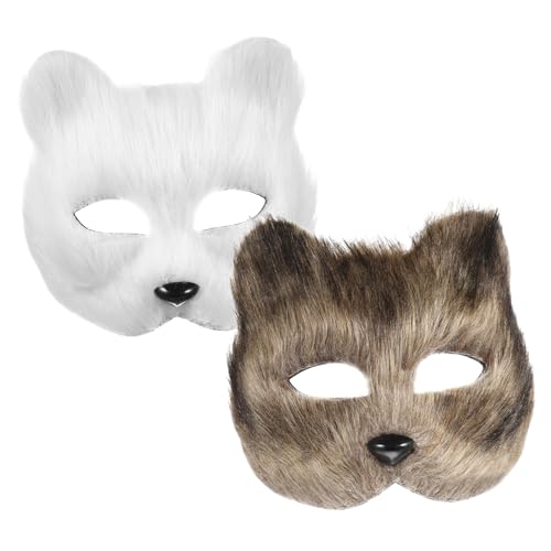 SOIMISS Maskerade 2 Stück Blankomasken Für Erwachsene Bastelrohlinge Für Halloween-partys Und Cosplay SOIMISS Maskerade 2 Stück Blankomasken Für Erwachsene Bastelrohlinge Für Halloween-partys Und Cosplay von SOIMISS