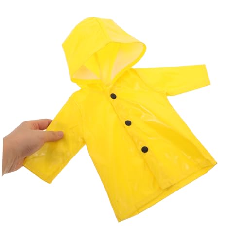 SOIMISS 2 Stück Gelbe Puppen-regenmäntel aus Wasserdichtem Material Realistische Textur Einfach Anzuziehen Ersatzkleidung für Puppen für Rollenspiele und Outdoor-Abenteuer SOIMISS 2 Stück Gelbe Puppen-regenmäntel aus Wasserdichtem Material Realistische Textur Einfach Anzuziehen Ersatzkleidung für Puppen für Rollenspiele und Outdoor-Abenteuer von SOIMISS