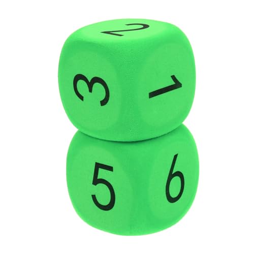 SOIMISS 2 Stück Große Schaumstoffwürfel Eva Weichwürfel für Lernspiele und Partydekorationen Robust und Farbig für Klassenzimmer Aktivitäten und Spiele SOIMISS 2 Stück Große Schaumstoffwürfel Eva Weichwürfel für Lernspiele und Partydekorationen Robust und Farbig für Klassenzimmer Aktivitäten und Spiele von SOIMISS