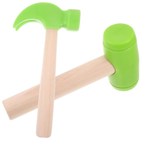 SOIMISS 2 Stück Hammer Teiliges Realistische Simulation Holzhammer mit Robustem Kopf Pädagogisches Werkzeug für Jungen und Mädchen Hand Auge Koordination Sicher und Langlebig SOIMISS 2 Stück Hammer Teiliges Realistische Simulation Holzhammer mit Robustem Kopf Pädagogisches Werkzeug für Jungen und Mädchen Hand Auge Koordination Sicher und Langlebig von SOIMISS