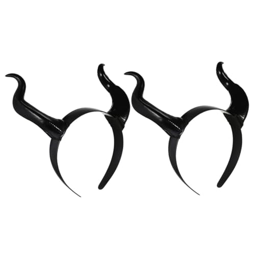 SOIMISS 2 Stück Horn Stirnband für Halloween Teufel Kopfaccessoire für Kostümparty Aufführung und Cosplay Leicht und Komfortabel für Karneval und Maskerade SOIMISS 2 Stück Horn Stirnband für Halloween Teufel Kopfaccessoire für Kostümparty Aufführung und Cosplay Leicht und Komfortabel für Karneval und Maskerade von SOIMISS