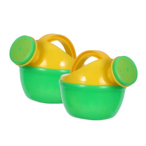 SOIMISS 2 Stück Kleine Gießkannen für Bunte Plastik Wasserspielzeuge Kindgerechte Bade und Strandspielzeuge Interaktives Duschkopf Design für Lustige und Sommerliche Wasserspiele von SOIMISS