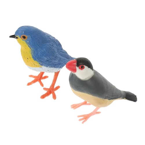 SOIMISS 2 Stück Künstliche Mini Vogel Statue Simulation Vogel Figur Mikro Landschaft Dekoration Kompakt Stabile Dekovögel für Zimmer Geschenkidee für Haus und Garten SOIMISS 2 Stück Künstliche Mini Vogel Statue Simulation Vogel Figur Mikro Landschaft Dekoration Kompakt Stabile Dekovögel für Zimmer Geschenkidee für Haus und Garten von SOIMISS