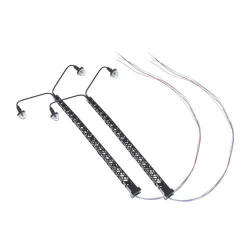SOIMISS 2 Stück Maßstab Sandtisch Dekoration Realistisches Lampen Modell Zubehör für Mini Häuser von SOIMISS
