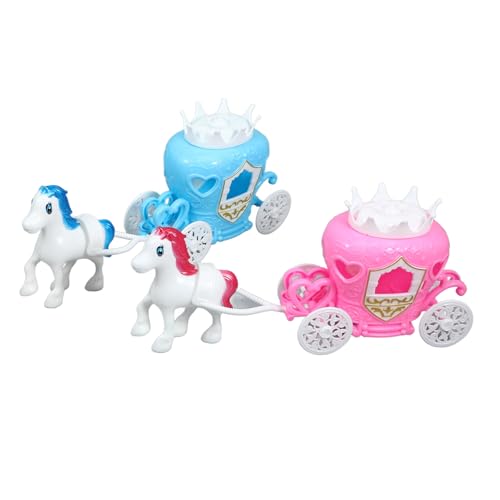 SOIMISS 2 Stück Pädagogisches Kürbiswagen für Fantasievolles mit Rosa und Blauen Wagenfiguren Deko Element für Mädchenzimmer und Festlichkeiten SOIMISS 2 Stück Pädagogisches Kürbiswagen für Fantasievolles mit Rosa und Blauen Wagenfiguren Deko Element für Mädchenzimmer und Festlichkeiten von SOIMISS