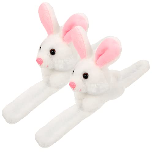 SOIMISS 2 Stück Plüsch Hase Slap Armband für Lustige Mitgebsel für Geburtstagsfeiern Sicheres und Flexibles Design für Spaß SOIMISS 2 Stück Plüsch Hase Slap Armband für Lustige Mitgebsel für Geburtstagsfeiern Sicheres und Flexibles Design für Spaß von SOIMISS