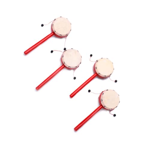 SOIMISS 2 Stück Rasseltrommel mit Schafspelz Trommelkopf Holzgriff Leichtes Musikinstrument Fördert Hand Auge Koordination Pädagogisches für Kleinkinder SOIMISS 2 Stück Rasseltrommel mit Schafspelz Trommelkopf Holzgriff Leichtes Musikinstrument Fördert Hand Auge Koordination Pädagogisches für Kleinkinder von SOIMISS