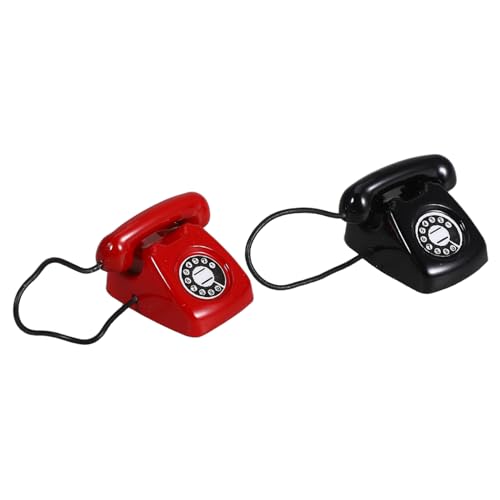 SOIMISS 2 Stück Retro -Telefonmodellspielzeug kleines Mini-Telefon Miniatur-Puppenhaus-Telefon Telefon -Telefon Puppenhaus-Retro-Telefonmodell winziges Telefon Metall SOIMISS 2 Stück Retro -Telefonmodellspielzeug kleines Mini-Telefon Miniatur-Puppenhaus-Telefon Telefon -Telefon Puppenhaus-Retro-Telefonmodell winziges Telefon Metall von SOIMISS