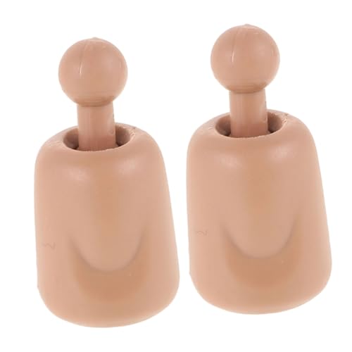SOIMISS 2 Stück Schlichter Halsverbinder Puppenhals Stiftgelenk Puppenherstellungszubehör DIY Puppenhalsadapter Kunststoffgelenke Puppenherstellungszubehör DIY Puppenzubehör von SOIMISS