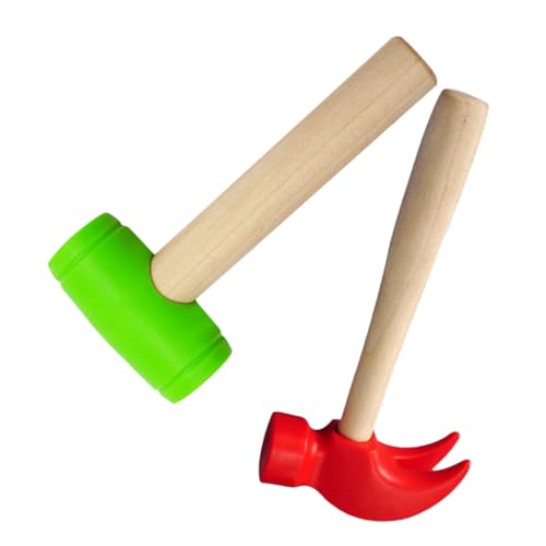 SOIMISS 2 Stück Simulation Holzhammer Spielzeug Gefälschte Mallet Und Klauenhammer Hämmerspielzeug Kinder Rollenspiel Wartungswerkzeuge Für Mädchen Jungen SOIMISS 2 Stück Simulation Holzhammer Spielzeug Gefälschte Mallet Und Klauenhammer Hämmerspielzeug Kinder Rollenspiel Wartungswerkzeuge Für Mädchen Jungen von SOIMISS