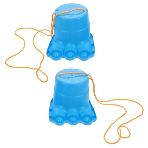 SOIMISS 2 Stück Stelzen aus Robustem Abs Leichtes Jumping Spiel für Draußen Fördert Koordination und Teamwork Geeignet für Kindergartenalter Sicher und Tragbar von SOIMISS