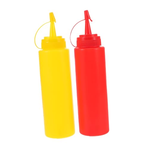 SOIMISS 2 Stück Streichsauceflasche Mini Spritzpistole Lustiges Partyspielzeug Party-Streich- Trickspielzeug Soße Ketchup- und Senfflaschen gefälschte Salatdressingflasche Plastik SOIMISS 2 Stück Streichsauceflasche Mini Spritzpistole Lustiges Partyspielzeug Party-Streich- Trickspielzeug Soße Ketchup- und Senfflaschen gefälschte Salatdressingflasche Plastik von SOIMISS