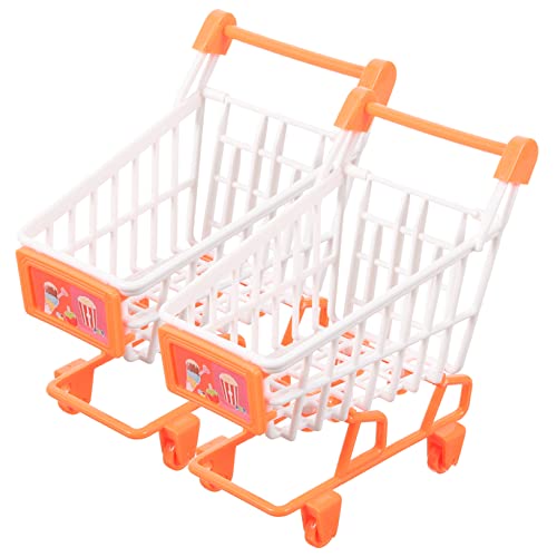 SOIMISS 2 Stück Supermarkteinkaufswagenmodell Wagen für Kind Einkaufswagen für Kleinkinder Wagen Mini -Einkaufswagen für Kleinkind Einkaufswagen vortäuschen Plastik Orange SOIMISS 2 Stück Supermarkteinkaufswagenmodell Wagen für Kind Einkaufswagen für Kleinkinder Wagen Mini -Einkaufswagen für Kleinkind Einkaufswagen vortäuschen Plastik Orange von SOIMISS