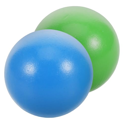 SOIMISS 2 Stück Teiliges Croquet Holzball Natürliche Holzkugeln für Outdoor Gartenspiele Langlebig Kinderfreundlich Glatte Oberfläche für Familien und Gartenpartys SOIMISS 2 Stück Teiliges Croquet Holzball Natürliche Holzkugeln für Outdoor Gartenspiele Langlebig Kinderfreundlich Glatte Oberfläche für Familien und Gartenpartys von SOIMISS