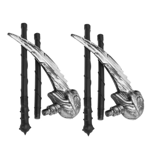 SOIMISS 2 Stück Teiliges Grim Reaper Abnehmbar mit Stumpfer Klinge Leichtes Halloween und Cosplay Requisit für Erwachsene für Mottopartys und Festivals SOIMISS 2 Stück Teiliges Grim Reaper Abnehmbar mit Stumpfer Klinge Leichtes Halloween und Cosplay Requisit für Erwachsene für Mottopartys und Festivals von SOIMISS