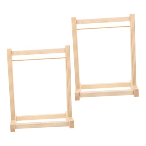 SOIMISS 2 Stück Teiliges Holz Wäscheständer für Puppenhaus Miniatur Kleiderständer aus Robustem Holz Kindgerechtes Design Vielseitig Kompatibel Dekoratives Möbelzubehör für Puppenmöbel SOIMISS 2 Stück Teiliges Holz Wäscheständer für Puppenhaus Miniatur Kleiderständer aus Robustem Holz Kindgerechtes Design Vielseitig Kompatibel Dekoratives Möbelzubehör für Puppenmöbel von SOIMISS