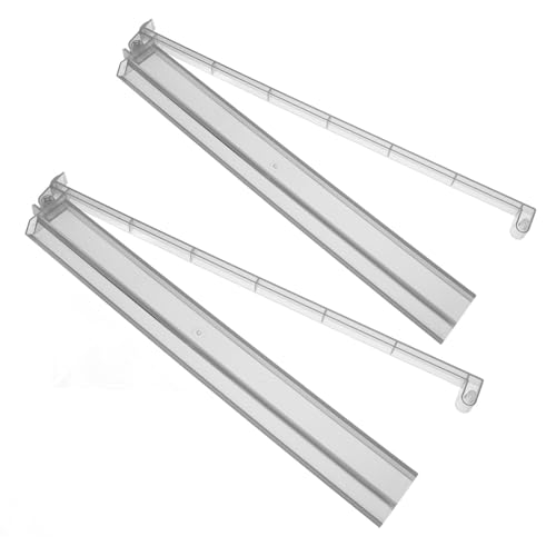 SOIMISS 2 Stück Teiliges Mahjong Pusher Transparent Langlebiges Kunststoff Mahjong Rack und Schieber für Effiziente Fliesenanordnung und Tragbares Spiel von SOIMISS