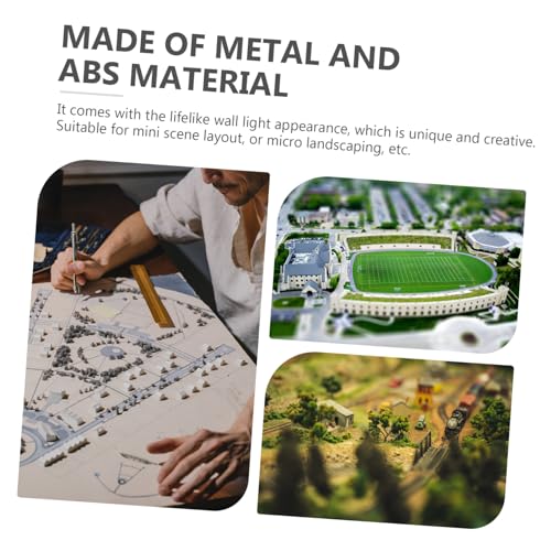 SOIMISS 2 Stück Teiliges Miniatur Ampelmodell für Modelleisenbahn mit Feiner Verarbeitung Realistische Nachbildung Robustes Material Dekoratives Zubehör für Sandtisch Diorama Architektur SOIMISS 2 Stück Teiliges Miniatur Ampelmodell für Modelleisenbahn mit Feiner Verarbeitung Realistische Nachbildung Robustes Material Dekoratives Zubehör für Sandtisch Diorama Architektur von SOIMISS