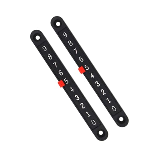 SOIMISS 2 Stück Teiliges Tischfußball Punktezähler aus Schwarzem Kunststoff Langlebige Scorekeeper Bar für Präzises Fußball Spielzähler Tracking Am Tischkicker SOIMISS 2 Stück Teiliges Tischfußball Punktezähler aus Schwarzem Kunststoff Langlebige Scorekeeper Bar für Präzises Fußball Spielzähler Tracking Am Tischkicker von SOIMISS