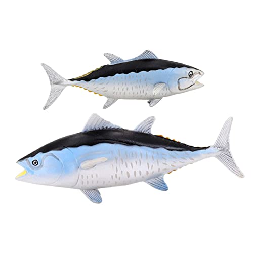 SOIMISS 2 Stück Thunfischmodellspielzeug Simulationsfisch Simulierter Fisch Realistisches Fischhandwerk Desktop-fischstatue Fisch-Desktop- Fisch-Statue Künstlicher Modellfisch PVC SOIMISS 2 Stück Thunfischmodellspielzeug Simulationsfisch Simulierter Fisch Realistisches Fischhandwerk Desktop-fischstatue Fisch-Desktop- Fisch-Statue Künstlicher Modellfisch PVC von SOIMISS