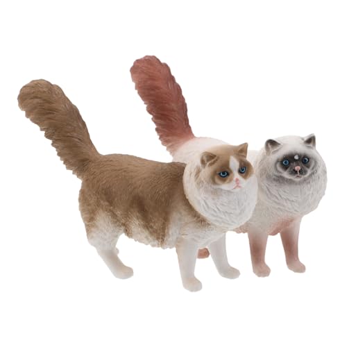 SOIMISS 2stücke Mikrolandschaftskatzen Aus Kunststoff Kleine Katzenstatuen Für Tischdekoration Winzige Plastikkatzenfiguren Für Feengärten Und Terrarien Realistische Katzenmodelle Als SOIMISS 2stücke Mikrolandschaftskatzen Aus Kunststoff Kleine Katzenstatuen Für Tischdekoration Winzige Plastikkatzenfiguren Für Feengärten Und Terrarien Realistische Katzenmodelle Als von SOIMISS