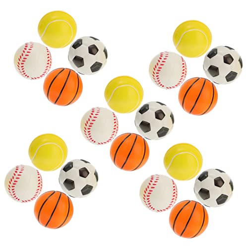 SOIMISS 20 Stück Kleiner Schaumstoff Sportbälle Elastische Stressbälle für Kinder und Erwachsene Spielzeug für Partys und Sportaktivitäten SOIMISS 20 Stück Kleiner Schaumstoff Sportbälle Elastische Stressbälle für Kinder und Erwachsene Spielzeug für Partys und Sportaktivitäten von SOIMISS
