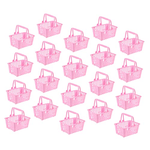 SOIMISS 20 Stück Mini -einkaufskorbsspielzeug Klein Einkaufskorb Einkaufskorb Einkaufskorb Handhaben Winzig Einkaufskorbspielzeug Für Einkaufskorb Für Rosa Plastik SOIMISS 20 Stück Mini -einkaufskorbsspielzeug Klein Einkaufskorb Einkaufskorb Einkaufskorb Handhaben Winzig Einkaufskorbspielzeug Für Einkaufskorb Für Rosa Plastik von SOIMISS