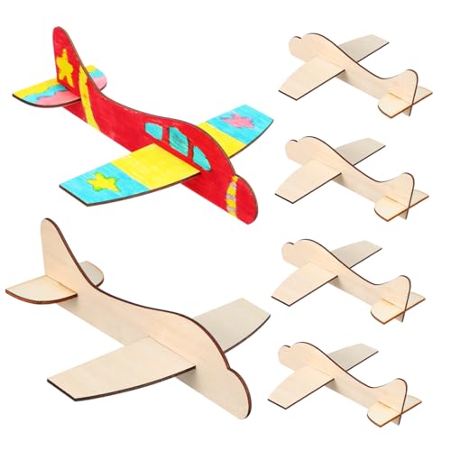 SOIMISS 20 Stück Modellflugzeug Aus Holz Malerei Schüttgut Bastelspielzeug Für Flugzeuge DIY Flugzeug Dein Geburtstag Flugzeugmodellbausätze Bauen Spielzeugflugzeug Mini SOIMISS 20 Stück Modellflugzeug Aus Holz Malerei Schüttgut Bastelspielzeug Für Flugzeuge DIY Flugzeug Dein Geburtstag Flugzeugmodellbausätze Bauen Spielzeugflugzeug Mini von SOIMISS