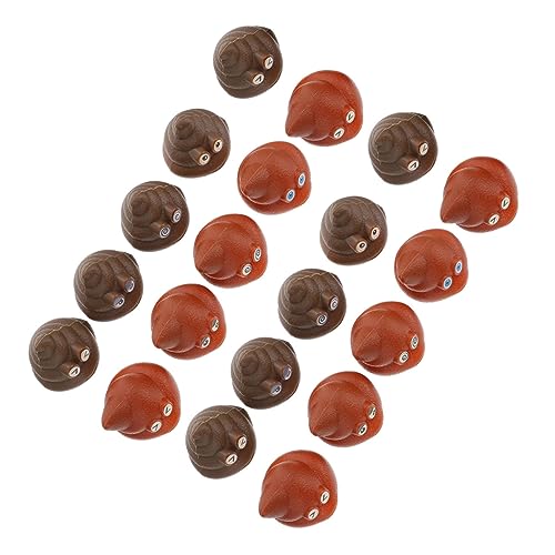 SOIMISS 20 Stück Poop- Werfen Zum Kotwerfen Streiche Matschig Gefälschtes Poop - Streiche Du Lebensechtes Kotspielzeug Lustig PVC SOIMISS 20 Stück Poop- Werfen Zum Kotwerfen Streiche Matschig Gefälschtes Poop - Streiche Du Lebensechtes Kotspielzeug Lustig PVC von SOIMISS