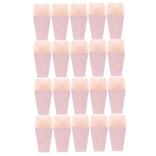 SOIMISS 20 Stück Rosa Snackbehälter für Partys Hochzeiten Geburtstagsfeiern und Veranstaltungen Vielseitige Boxen für Popcorn und Süßigkeiten SOIMISS 20 Stück Rosa Snackbehälter für Partys Hochzeiten Geburtstagsfeiern und Veranstaltungen Vielseitige Boxen für Popcorn und Süßigkeiten von SOIMISS