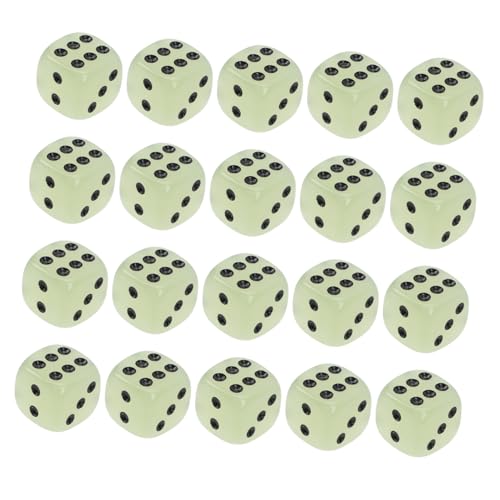 SOIMISS 20 Stück Teiliges Leuchtwürfel aus Resin Kreative Lustige Decompression Würfel Unterhaltsames Zubehör für Partys Familie und Freunde Tragbar und Langlebig SOIMISS 20 Stück Teiliges Leuchtwürfel aus Resin Kreative Lustige Decompression Würfel Unterhaltsames Zubehör für Partys Familie und Freunde Tragbar und Langlebig von SOIMISS