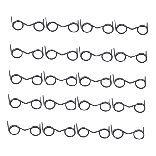 SOIMISS 20 Stück Teiliges Mini Puppenbrillen Runde Metallfassung Ohne Gläser Süße Kleine Eyewear Für DIY Doll Accessoires Fotografie Kostüm von SOIMISS