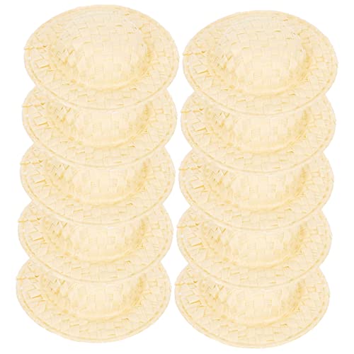SOIMISS 20 Stück Teiliges Miniatur Papierhüte Geflochtene Mini Hüte für Puppenhaus DIY Bastelbedarf und Foto Requisiten Beige Dekorative Ornamente für Puppen und Kreative Projekte SOIMISS 20 Stück Teiliges Miniatur Papierhüte Geflochtene Mini Hüte für Puppenhaus DIY Bastelbedarf und Foto Requisiten Beige Dekorative Ornamente für Puppen und Kreative Projekte von SOIMISS