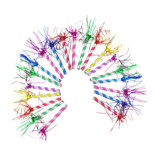 SOIMISS 20 Stück Teiliges Party Horn Bunte Party Blower Noisemaker Tröten Anfeuern Spaßige Festival Gadgets für Geburtstage Hochzeiten Halloween Sportveranstaltungen von SOIMISS