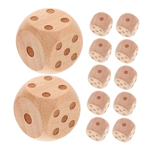 SOIMISS 20 Stück Teiliges Set Holz Würfel mit Zahlen Abgerundete Ecken Stabile Spielwürfel für Brettspiele DIY Unbemalt Vielseitig Einsetzbar als Party und Spielwürfel Natürliche SOIMISS 20 Stück Teiliges Set Holz Würfel mit Zahlen Abgerundete Ecken Stabile Spielwürfel für Brettspiele DIY Unbemalt Vielseitig Einsetzbar als Party und Spielwürfel Natürliche von SOIMISS