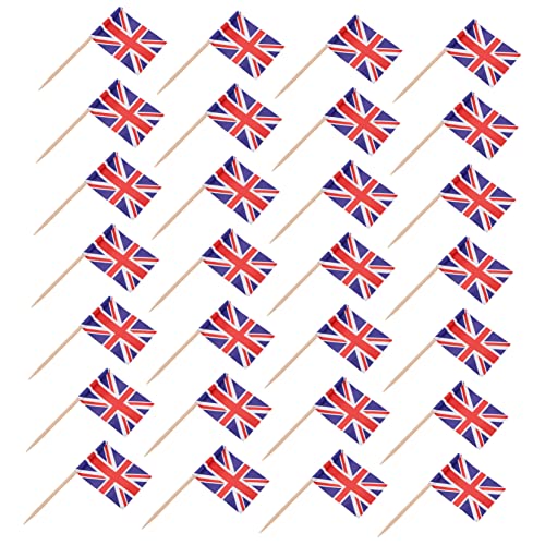 SOIMISS 200Stücke Dekorative Zahnstocherflags für Cupcakes Multifunktionale Party Deko mit Papierflaggen für Torten und Fingerfood für Fröhliche Feiern und Kreative Anlässe SOIMISS 200Stücke Dekorative Zahnstocherflags für Cupcakes Multifunktionale Party Deko mit Papierflaggen für Torten und Fingerfood für Fröhliche Feiern und Kreative Anlässe von SOIMISS
