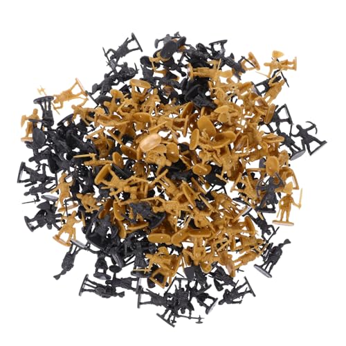 SOIMISS 200Stücke Miniatur Soldatenfiguren Mittelalterliche Krieger Robuste Dekoration für Spiel und Sammlung für Miniaturszenen und von SOIMISS