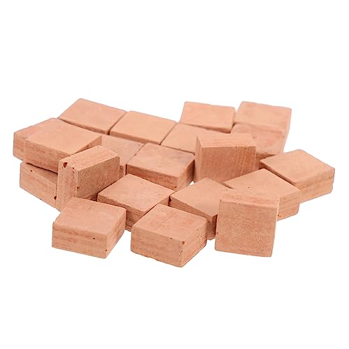 SOIMISS 20Stücke Miniaturziegelsteine für DIY Modellbau Simulation Ziegelmodell für Mikrolandschaftsdekor für Garten und Puppenhausgestaltung SOIMISS 20Stücke Miniaturziegelsteine für DIY Modellbau Simulation Ziegelmodell für Mikrolandschaftsdekor für Garten und Puppenhausgestaltung von SOIMISS