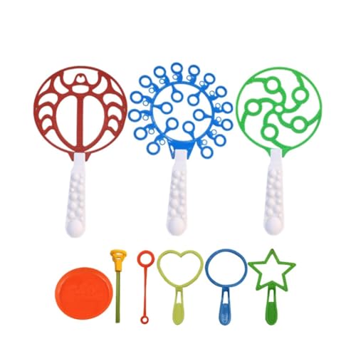 SOIMISS 22 Stück Teiliges Seifenblasen Kreative Blasringe in Krebsform Kreis Ring Design Großes Blasenwerkzeug Leicht und Sicher für Outdoor Spiel und Geburtstagsfeiern Zufällige Farbe von SOIMISS