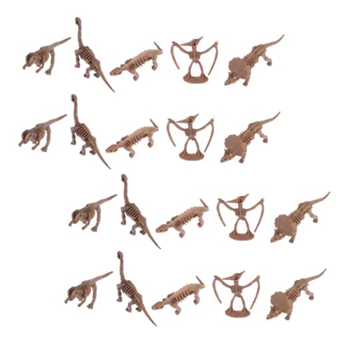 SOIMISS 24 Stück Teiliges Dinosaurier Kreative Mini Dinosaurier Modelle Sicher Vielseitig für Jungen und Mädchen Geburtstagsgeschenk Fördert Fantasie und Lernspaß von SOIMISS