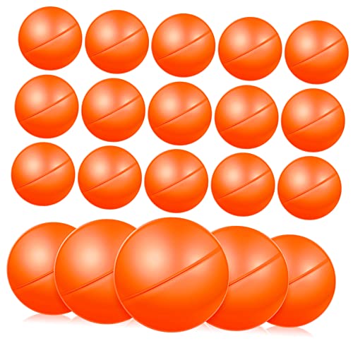SOIMISS 25 Stück Lotteriekugeln Anruferkugeln Für Hohle Tombola Kugeln Spielkugeln Hohle Bingo Spielkugeln Für Dekorationen Kleine Nummerierte Kugeln Leere Bingo Kugeln von SOIMISS