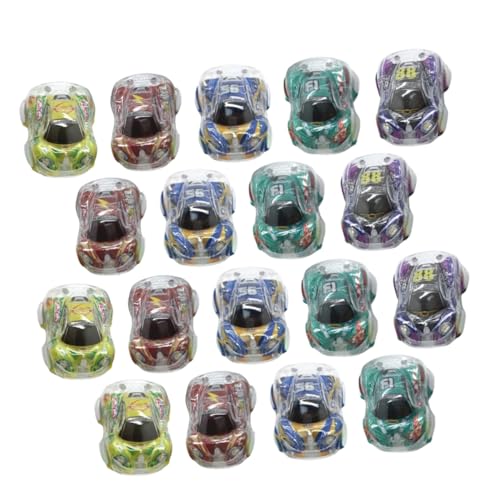 SOIMISS 25 Stück Teiliges Mini Pull Back Auto aus Robustem Reibungsbetrieben Bunte Kinderfahrzeuge im Gemischten Stil Langlebig und Sicher für Jungen und Mädchen Ab Jahren von SOIMISS