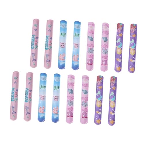 SOIMISS 25 Stück Teiliges PVC Klatscharmband Verstellbare Kinderarmbänder mit Buntem Cartoon Design Praktische Party Mitgebsel für Jungen und Mädchen Flexibles Snap Wristband für SOIMISS 25 Stück Teiliges PVC Klatscharmband Verstellbare Kinderarmbänder mit Buntem Cartoon Design Praktische Party Mitgebsel für Jungen und Mädchen Flexibles Snap Wristband für von SOIMISS