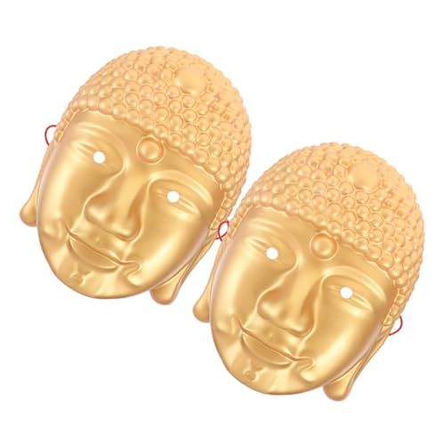 SOIMISS Luxuriöse Buddha-maske Aus Pvc Buddhistisches Cosplay-zubehör Meditationsmaske Für Halloween Karneval Und Theater SOIMISS Luxuriöse Buddha-maske Aus Pvc Buddhistisches Cosplay-zubehör Meditationsmaske Für Halloween Karneval Und Theater von SOIMISS